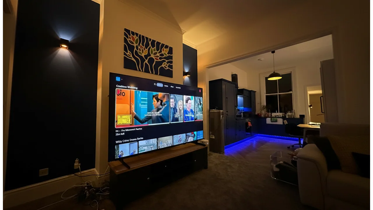 Approved smart home project photo for connected lighting and control.